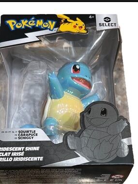 Jawwares Pokémon Squirtle Iridescent Shine Figure Series